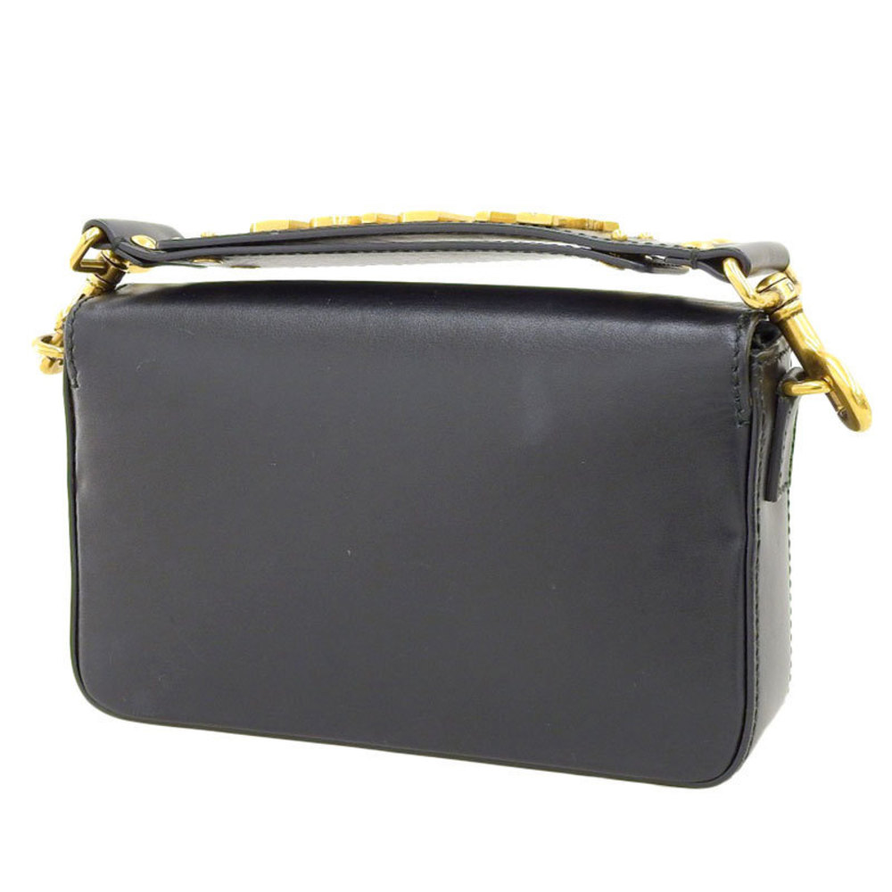Dior J'A Leather Black Handbag